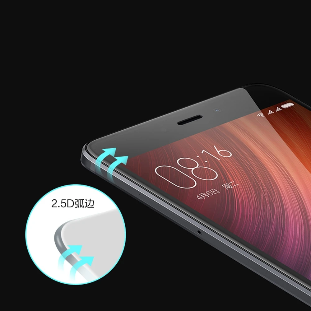 MOFI для Xiaomi Redmi Note 4X 0 3 мм 9H твердость 2.5D Взрывозащищенная полноэкранная пленка из