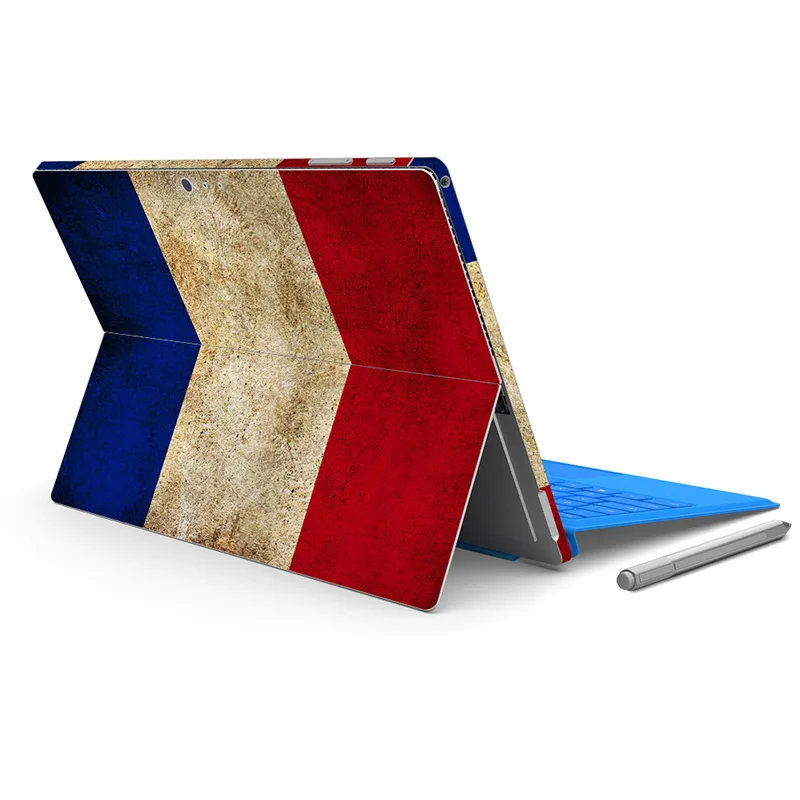Флаг OEM Высокое качество Точная крутая наклейка для ноутбука для microsoft Surface Pro 4/Pro крышка наклейки аксессуары обертывание - Цвет: TN-Pro4surfa-0023