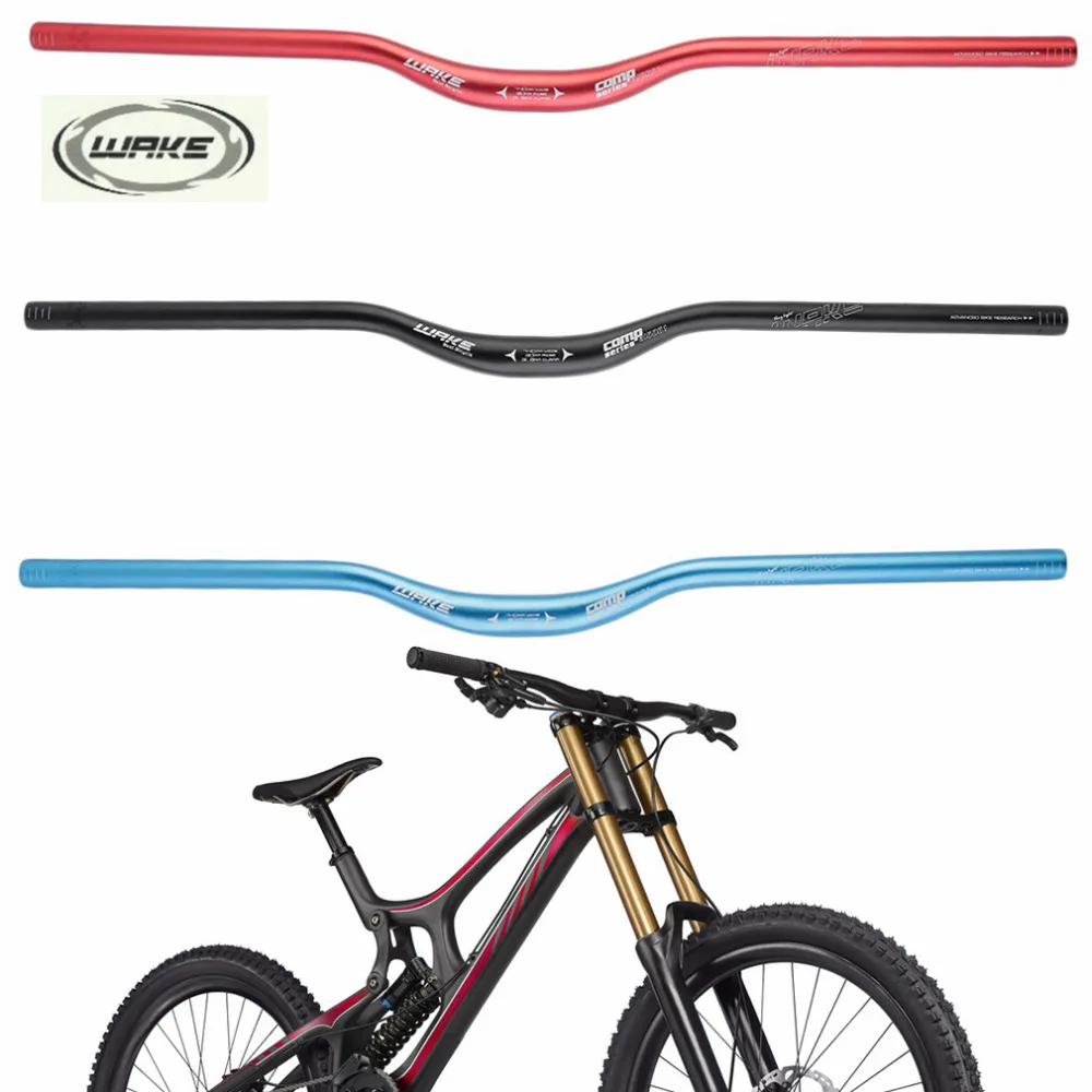 

Mountain Bike Bicycle Aluminum Alloy 31.8 Clamp 30mm Riser 740mm Handlebar