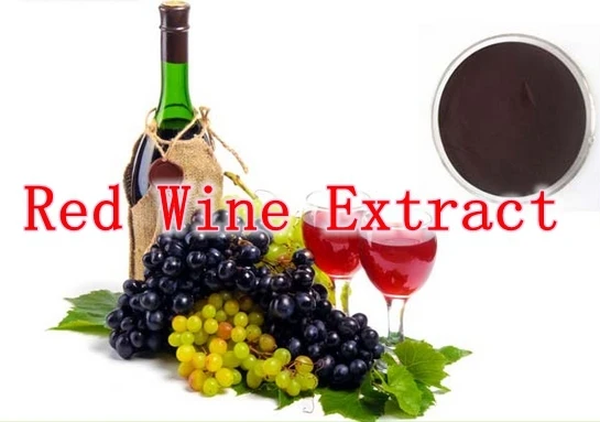 

10 Pack High Quality Red Wine Extract 30% Polyphenol 500mg x 1000caps rich Polyphenols free shipping
