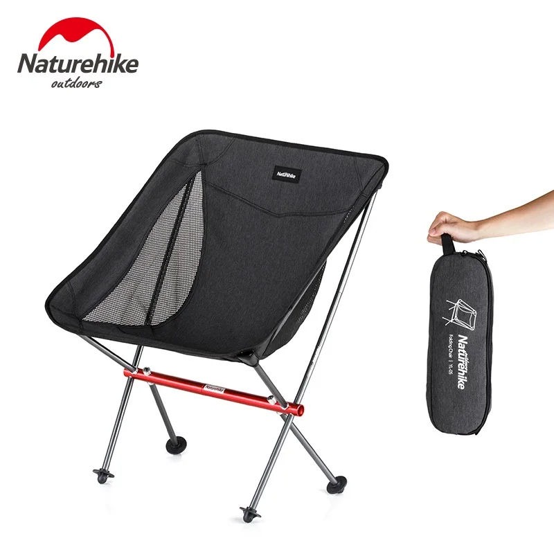 Cadeira de Pesca Naturehike Fábrica Portátil Dobrável Cadeira Acampamento Caminhadas Jardinagem Churrasco Esboço Fezes Lua