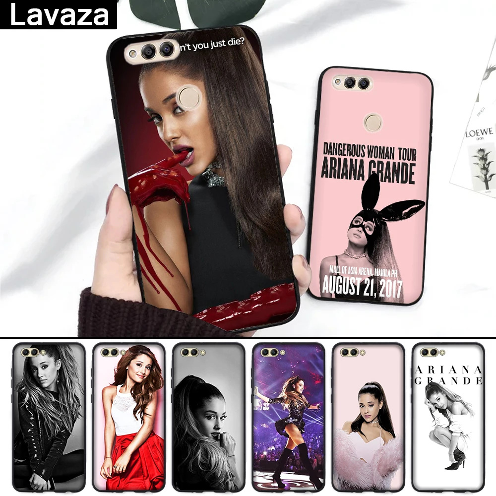 Силиконовый чехол Lavaza Ag Ariana Grande Cat для Huawei Honor 6A 7A 3GB Pro 7X 8 Lite 8X 8C 9 Note 10View 20 9X |