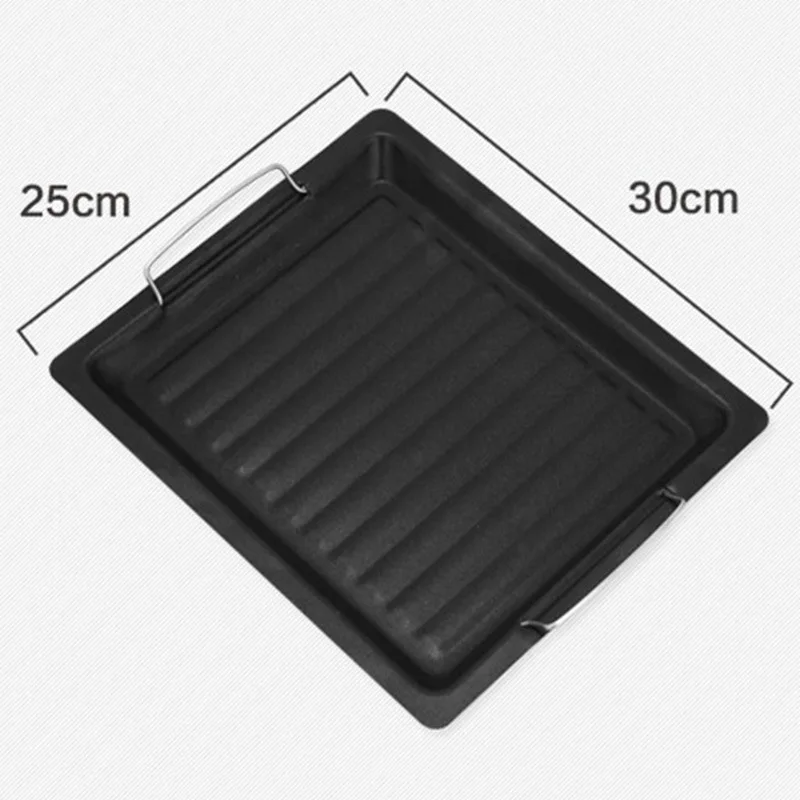 

BBQ Grill Sheet Hot Plate Portable Easy Clean Non-stick Barbecue Gill Accessories Bakeware Churrasco Cooking Tool Barbecue plate