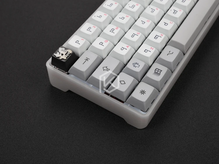 Gh60 светящийся чехол прозрачный чехол белый/черный чехол для xd60 xd64 покер poker2 poker3