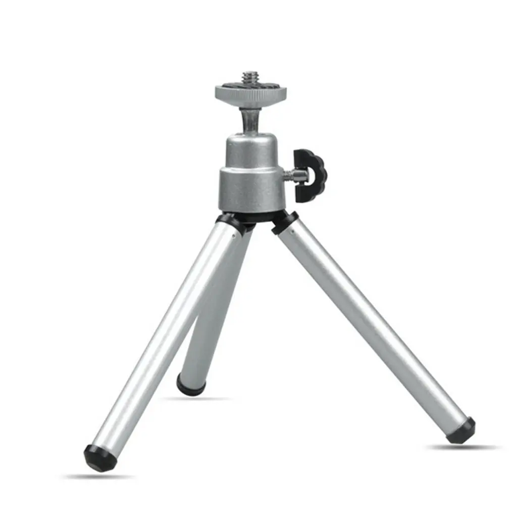 

Portable Tripod Camera Mini Tripod Micro Single Camera Mobile Photo Live Stand Aluminum Alloy Camera Mini Desktop Tripod