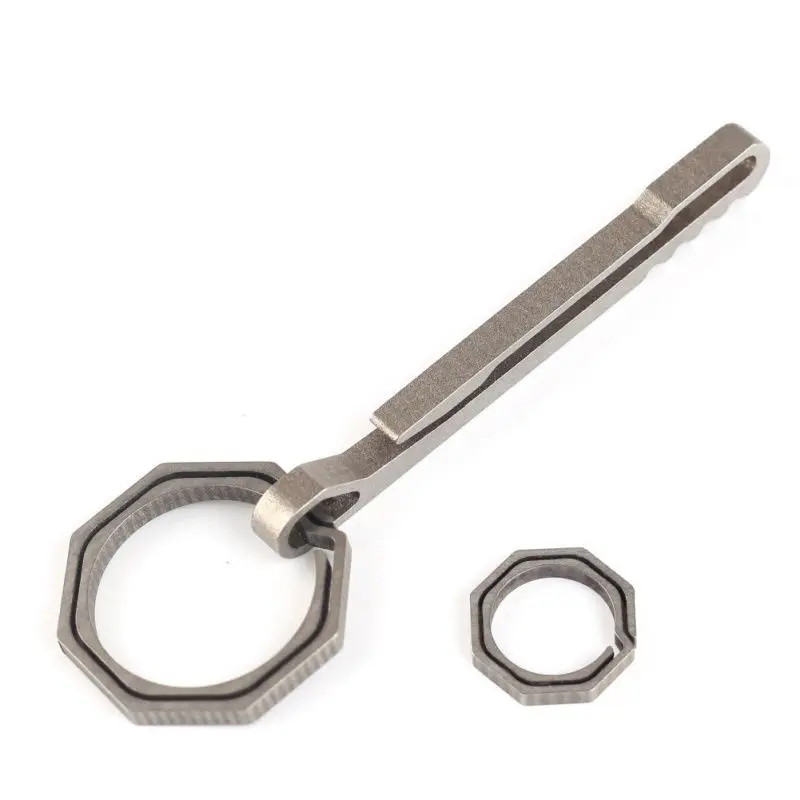 

Outdoor Multi-tool Octagonal ring EDC Key Chain Multi Functional Buckle Carabiner Clip Camping Equipment Tourism Accessories