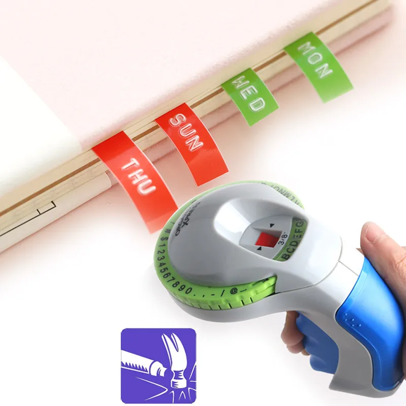 

DIY Manual Labelling Machine Versatility Label Printer Labeling Machine 3D Embossing Versatility Manual Machine Practical