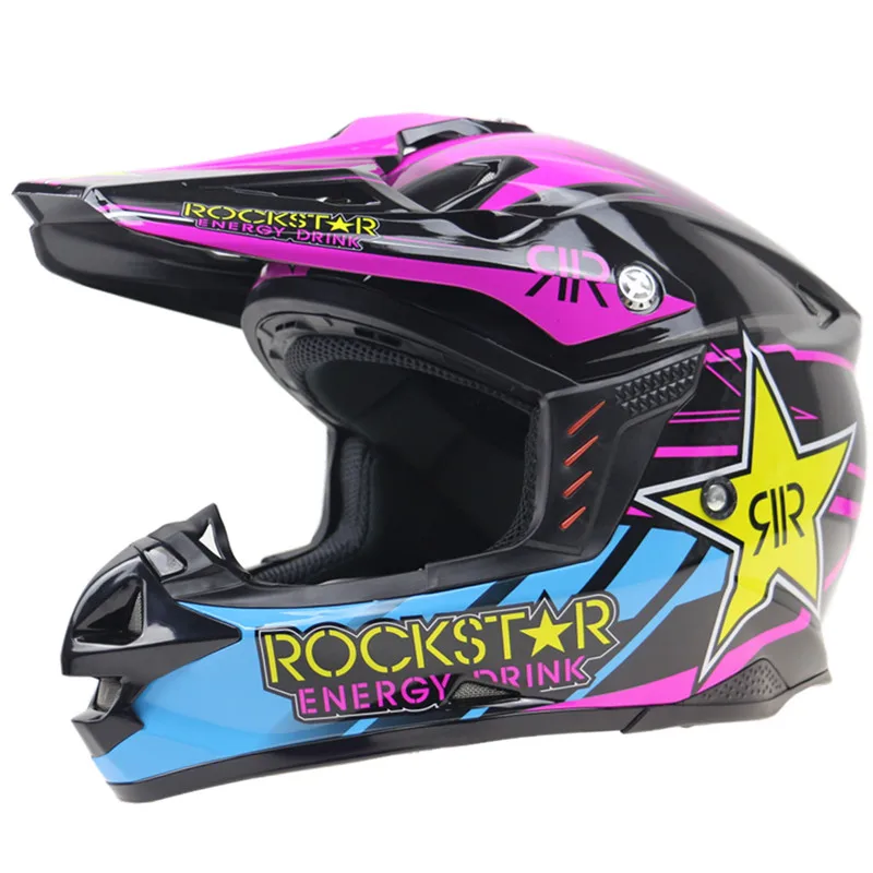 

Professional Off Road helmet DOT ECE Approved moto cross helmet Removable and washable lining Fashion and safety design adults