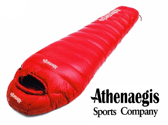 

Athenaegis 1000G white goose down filling can be spliced mummy ultra-light goose down sleeping bag