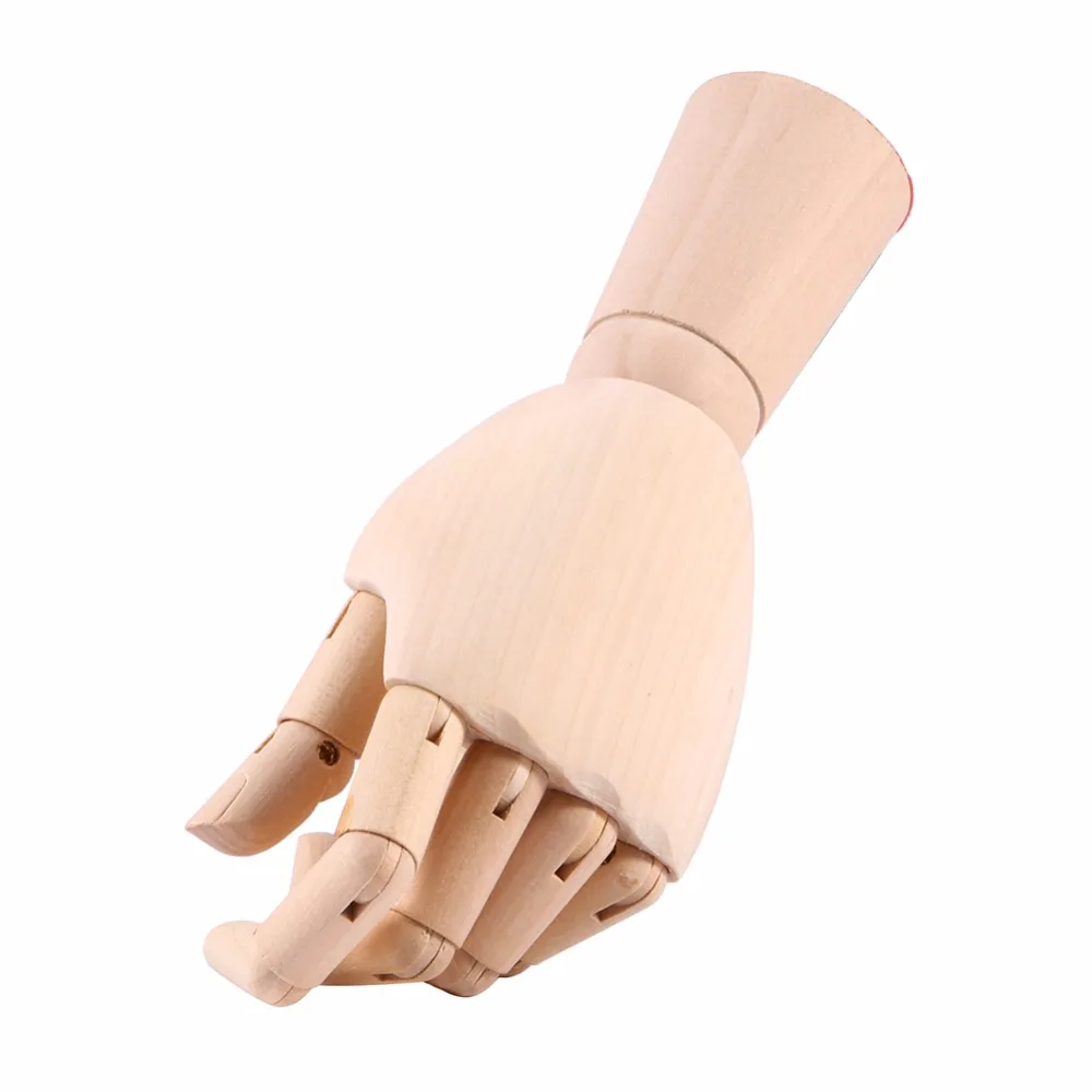Modle Left Hand Wood Crafts painting  (2)