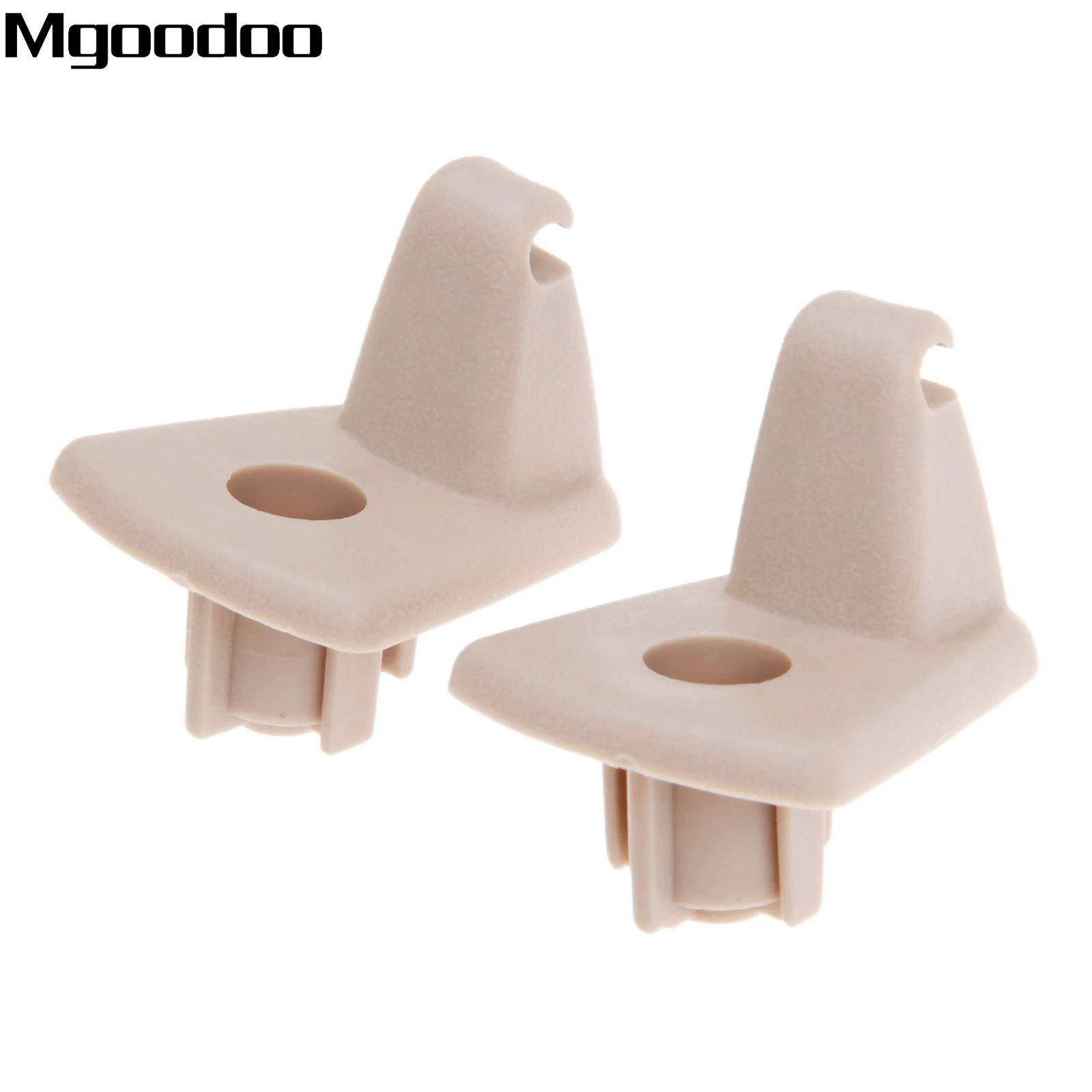 

New 2Pcs Sun Visor Hook Clips Replacement Bracket Hanger Holder 1EJ51BD1AA For Chrysler 300 Dodge Charger Magnum 2005 2006 2007