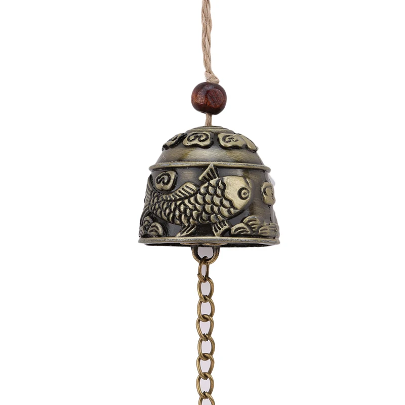 Blessing Luck Bell фэн шуй Металлические Китайские колокольчики Новая мода Фортуна дом автомобильное подвесное украшение Декор подарок ремесла новое поступление