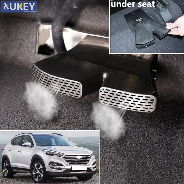 Under Seat Floor Air Flow Vent Cover For Hyundai Tucson TL 2016 2017