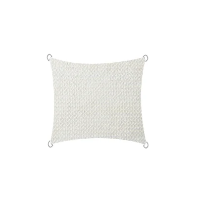 White Style 1 4x5 м/шт прямоугольная Защита от Солнца Парус 95% затенение УФ-защите полиэтилена повышенной плотности теневая сетка для жилых бассейнов тенты - Цвет: White Style 1