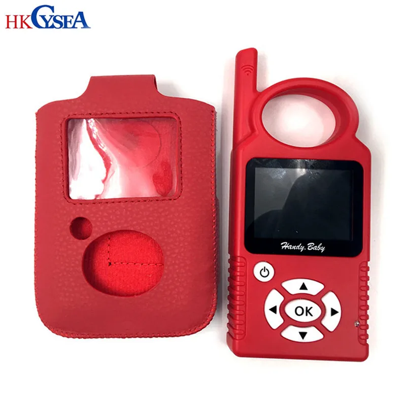 Многоязычный удобный детский ручной Автомобильный ключ чип-копир автоматический ключ программист для 4D/46/48/G CBAY с красной крышкой и функцией G - Цвет: CBAY with Red cover