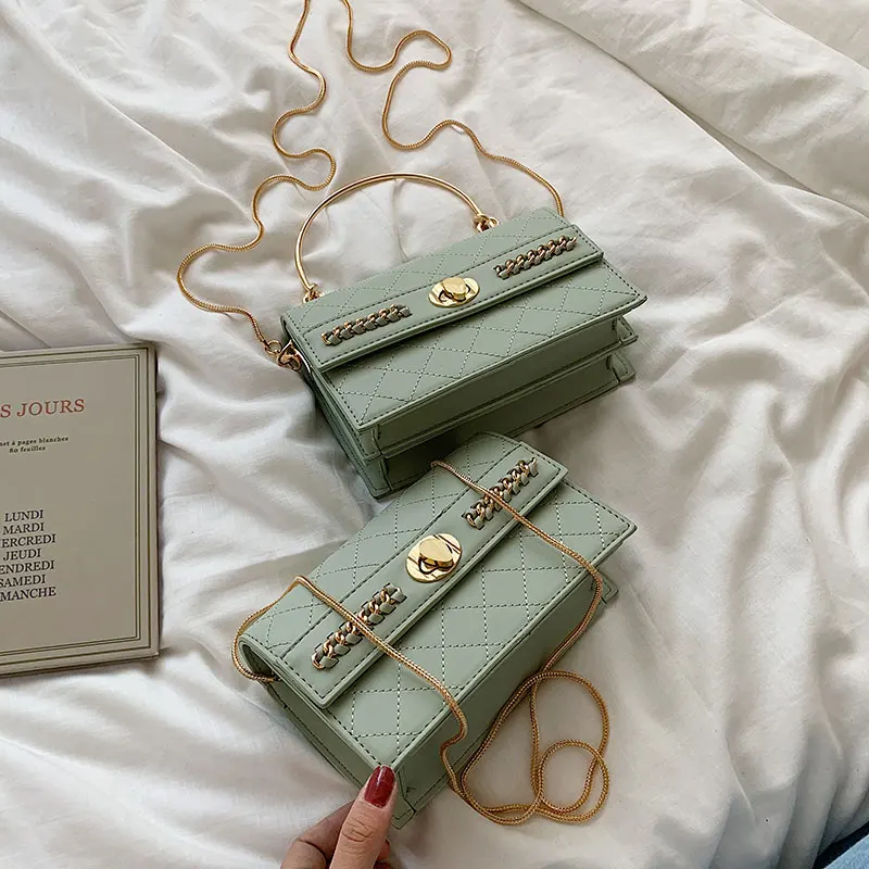 2019 New Korean version of the foreign chain single-shoulder Bag ...
