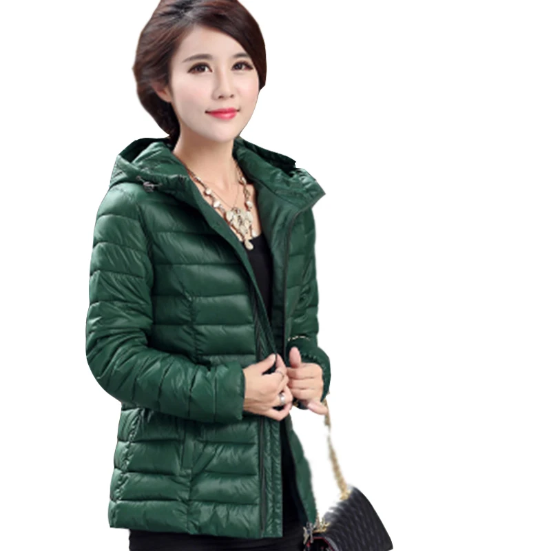 

2017 Women winter coat 2017 fashion outerwear parka Winter jacket slim hooded  down cotton-padded jacket short  jacket women