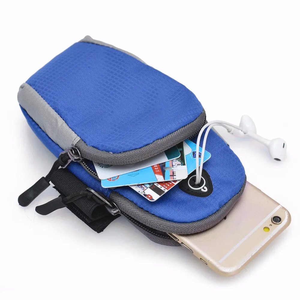 5,5 дюймов спортивные бег тренажерный зал повязки повязку держатель сумка для мобильных телефонов