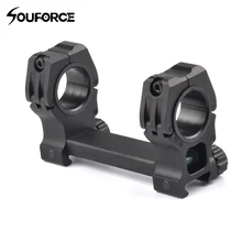 Двойное кольцо пузырьковый уровень 30 мм винтовки прицелы Крепление подходит 20 мм Вивер/Пикатинни рельс для прицелы для охоты