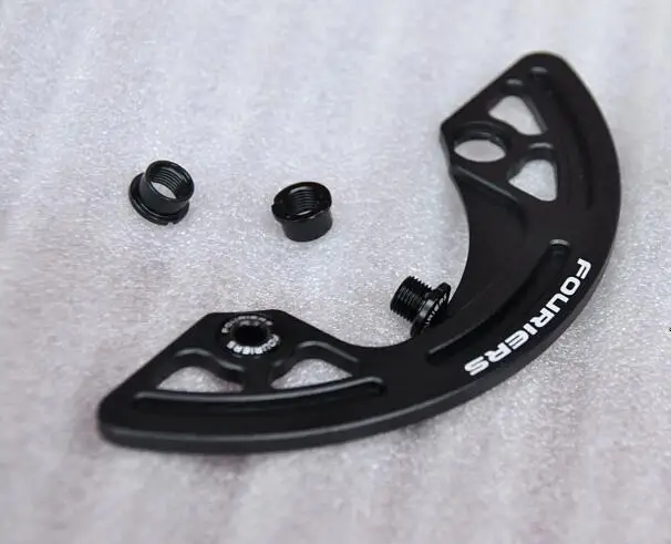 Велосипедная цепь из сплава с ЧПУ для горного велосипеда Bash Guard Mount, направляющая для цепных колец 30-40T p.c. D 104 мм защита велосипедных Шатунов