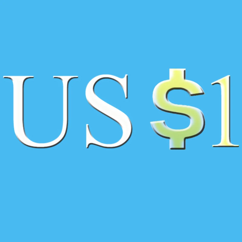 1usd  for special products.