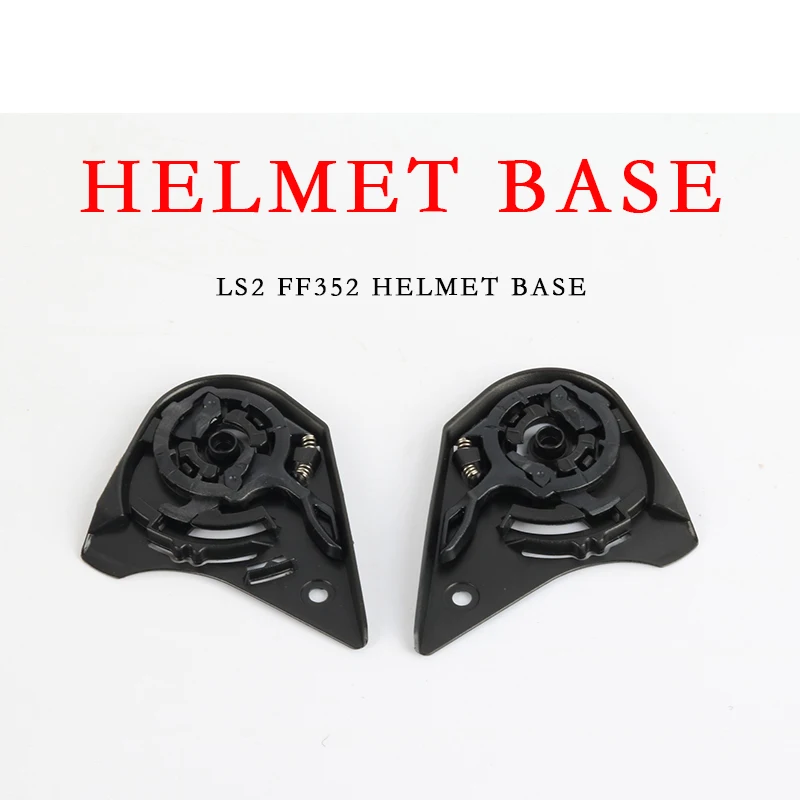

100% Original visor base LS2 helmet FF352 a pair of motorcycle helmet lens base for LS2 FF351 helmet