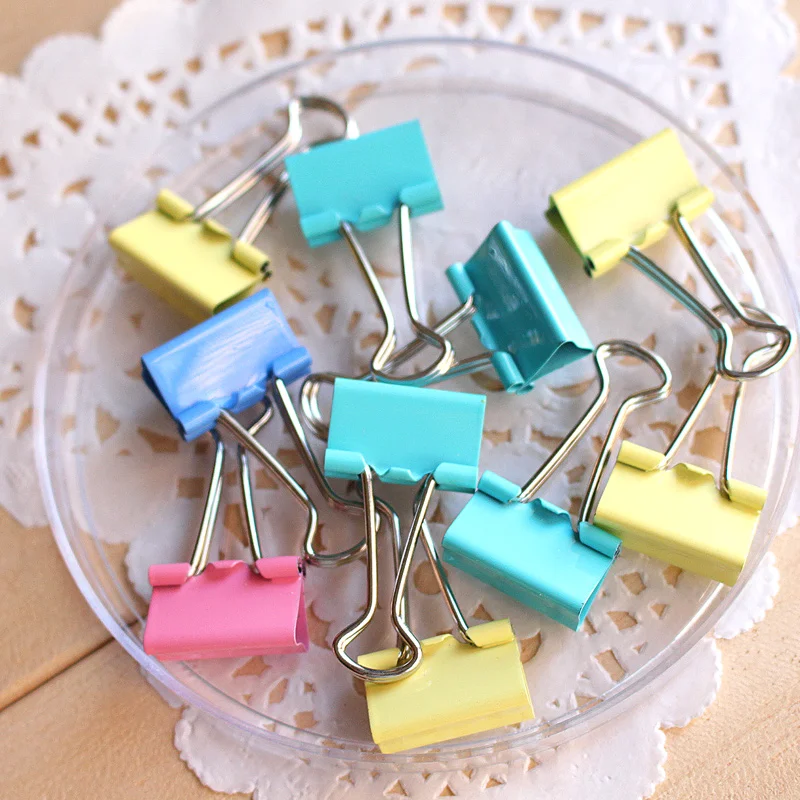 Deli Binder Clip+Paperclip+Pin+Rubber Band Set Office Accessories