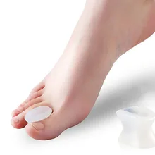 1 пара Гель Toe разделитель для Ноги Уход за ногами силиконовые большого пальца стопы Корректор для большого пальца стопы можно выпрямитель вальгусной деформации большого пальца стопы! ортопедическая накладка от корректор для большого пальца стопы Корректор протектора выравнивание 3