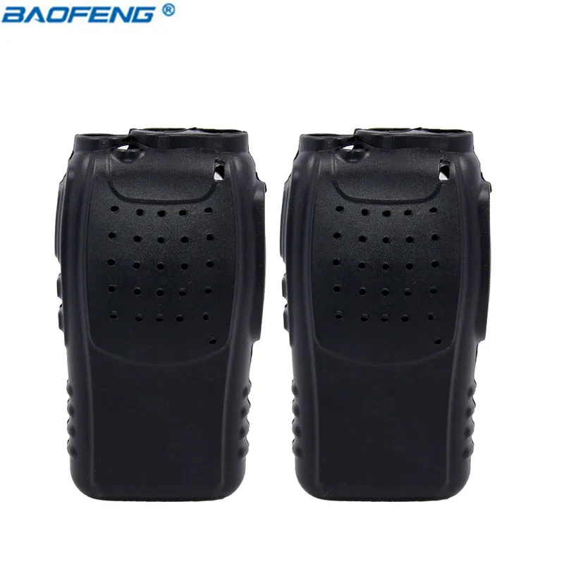 

2pcs Handheld Soft Rubber Case Two Way Radio Portable Silicone Cover Shell For Baofeng BF-888S H777 Series Walkie Talkie