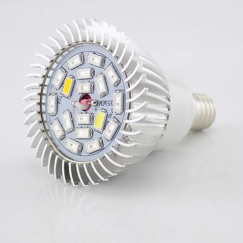 E27 Plug Lampe horticole de croissance E27 E14 18 Led spectre complet