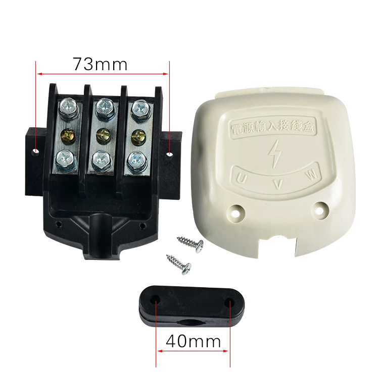 1pcs OTC inverter welding machine three phase power input junction box