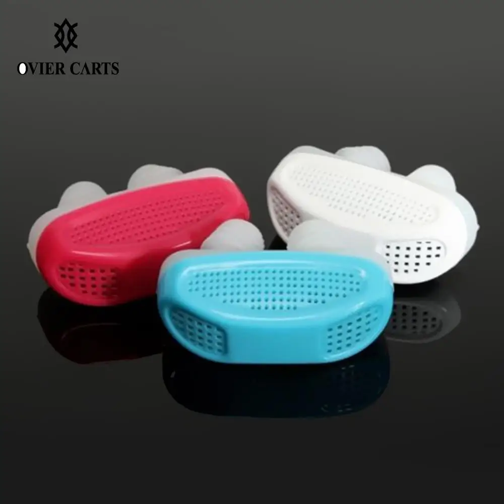 

Mini Anti-Snoring Nasal Breathe Aid Relieve Snoring Anti Snore Silicone Device Nose Clip Night Sleeping Breathing Aid With Box