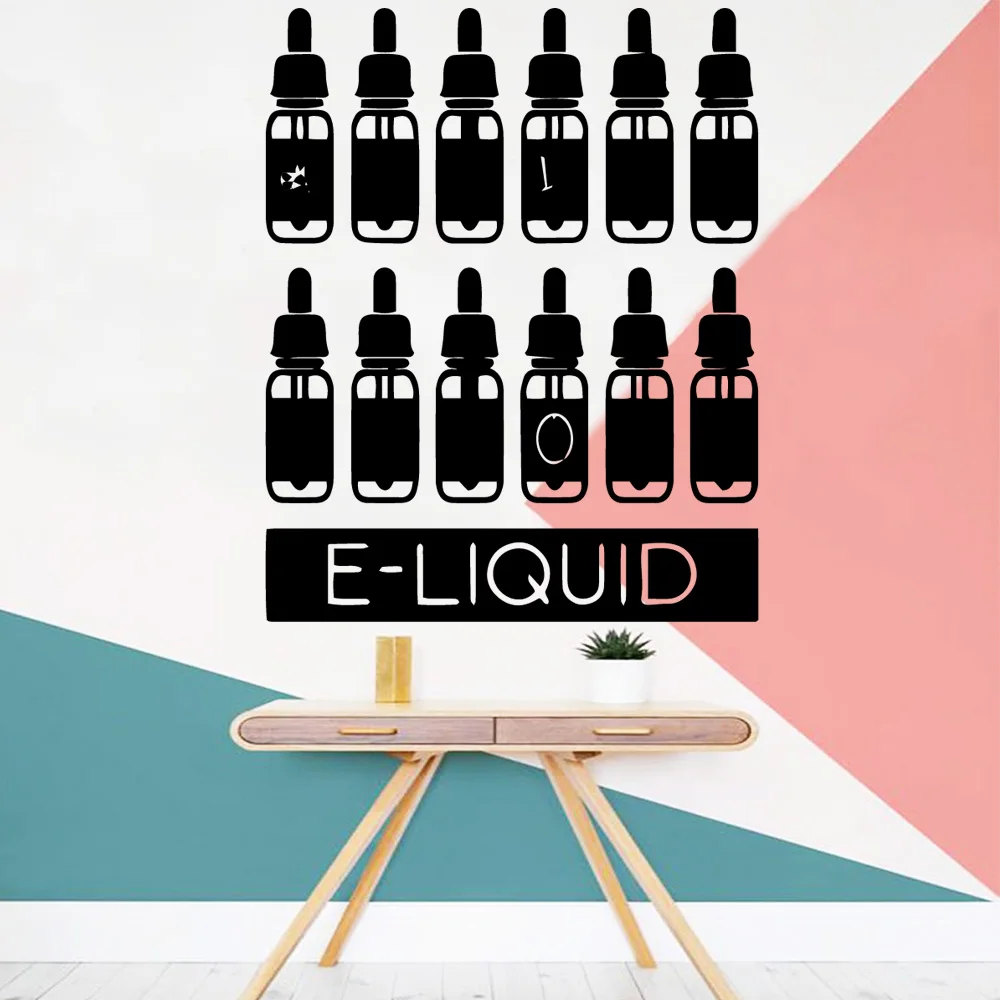 

Funny Vape Tobacco Tar Waterproof Wall Stickers House Decoration For Living Room Background Wallpaper Wall Art Decal