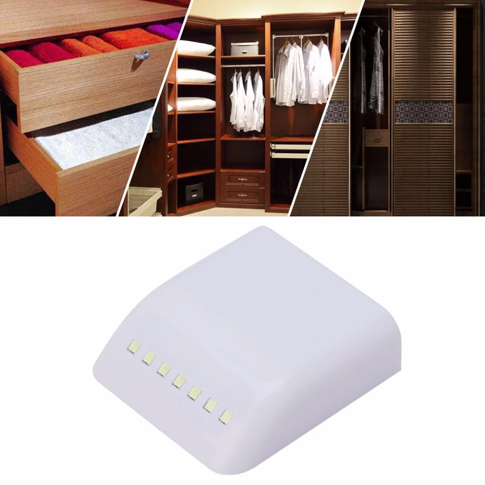 

LED Night Lamp IR Motion Sensor Light Cupboard Wardrobe Closet Home Decor