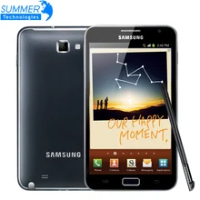 Оригинальный разблокирована Samsung Galaxy Note N7000 i9220 сотовые телефоны 8MP 5.3 ”Dual-Core Восстановленное мобильного телефона русский нескольких Язык