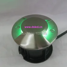 По DHL! Нержавеющая сталь, антибликовый, высокомощный 3 Вт светодиодный светильник, светодиодный светильник, 3X1 Вт, 110-250В переменного тока, IP67