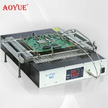 Паяльная станция IR Настольный подогреватель Reball Reflow станция кварцевая нагревательная пластина 300*300 1500 Вт паяльная пайка