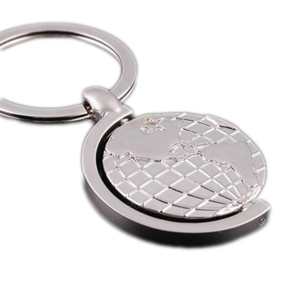Fashion creative Casual Globe Keychain Alloy Earth keyring,novelty