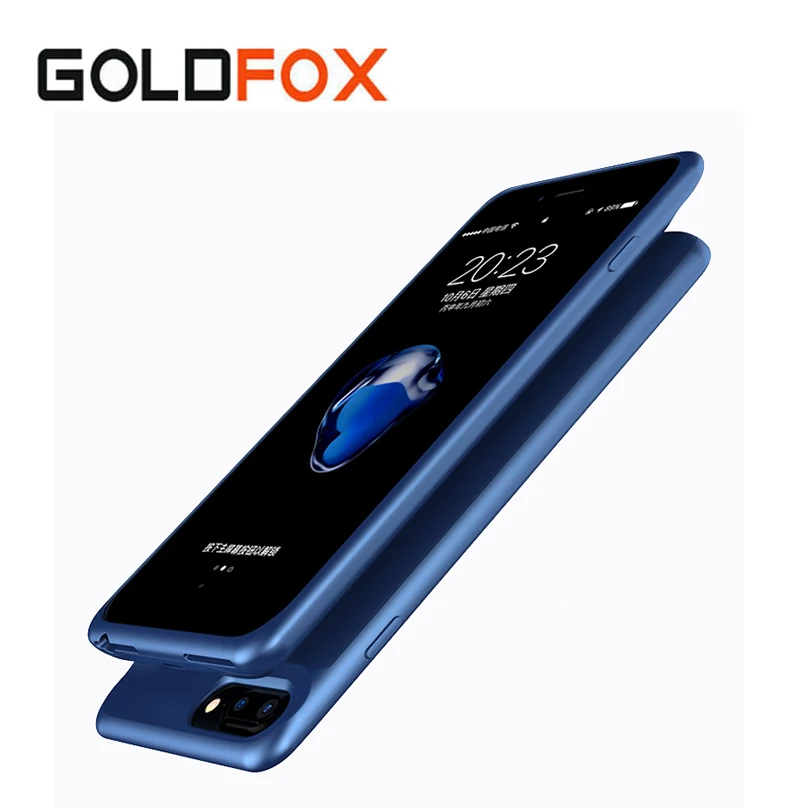 Goede Batterij Oplader Voor iphone 6 7 Draagbare Externe Power Bank Opladen Case Voor Apple iPhone 8 Power Cover Extended batteria