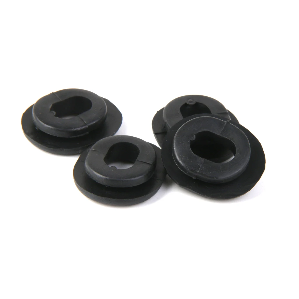24pcs Rubber Grommet Single Side Panel Fairing Washer for Honda Motorcycle Great Replacement