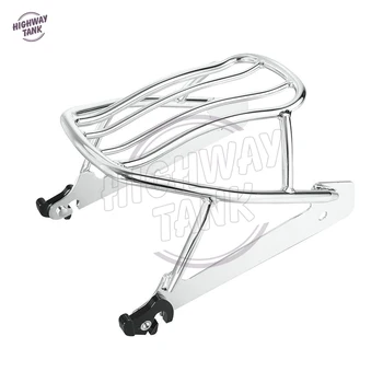 

Motorcycle Chrome Solo Luggage Rack Case for Harley Dyna Street Bob FXDB Super Glide FXD Low Rider