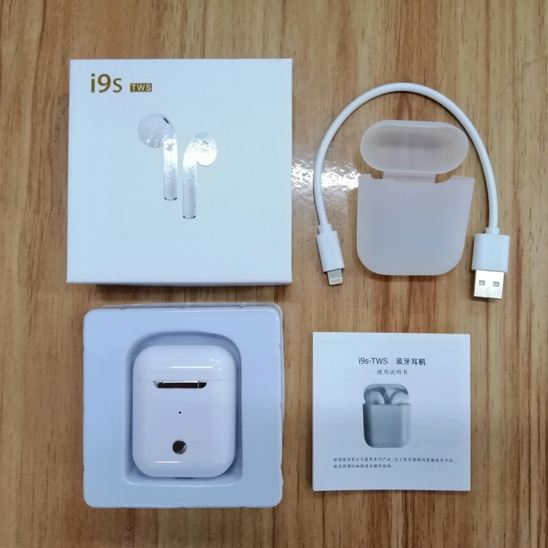 Newest mini i9S TWS Wireless Earphones Protable Bluetooth Headset Earbuds for IPhone X 8 7 Plus Android Phones ifans I7S I8S