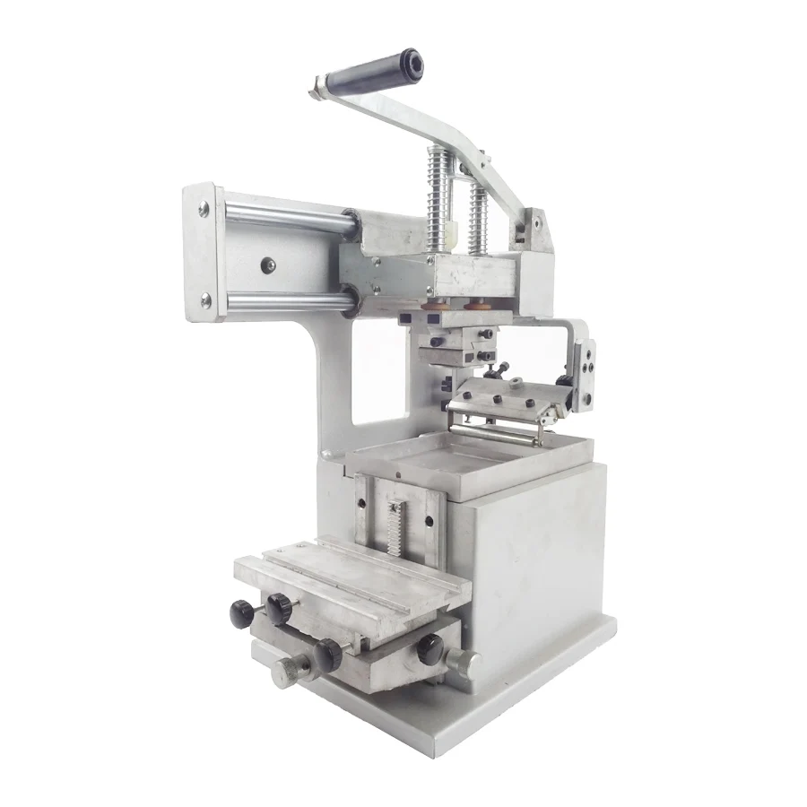 

JYD150-100 Manual Pad Printing Equipment Company Logo Printer Single Color Oil Stamping Printing Design Die Board Pad Head 1PC