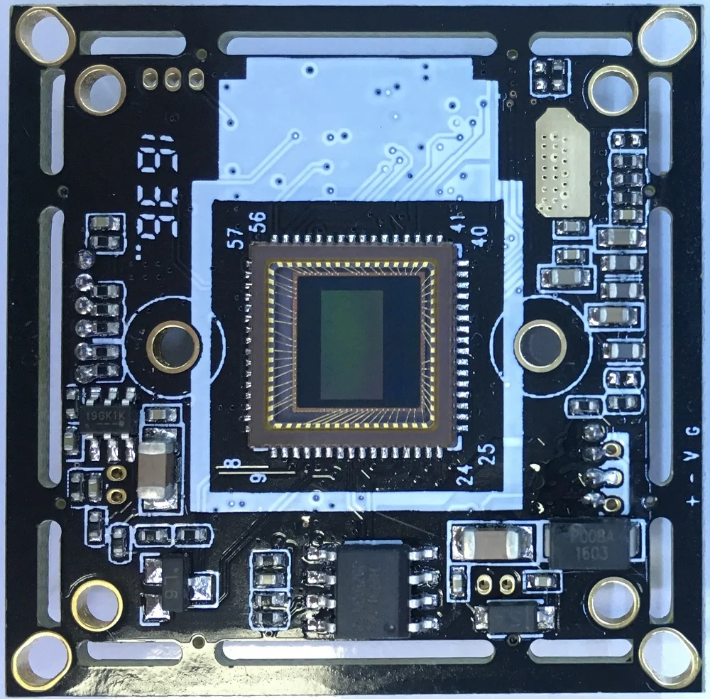 2.0mp Ahd Camera Board 1/2.7'' Cmos Po2211k+pt1000k 1080p Cctv Camera Module Pcb Board Ahd