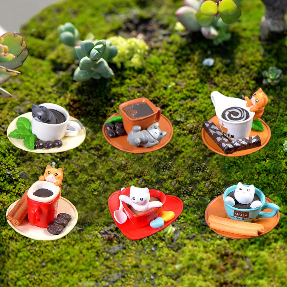 Милые Мими суши десерт игрушки для кошек фигурка животных кухня миниатюры еды Фея современные бонсай фигурки аксессуары для кукол