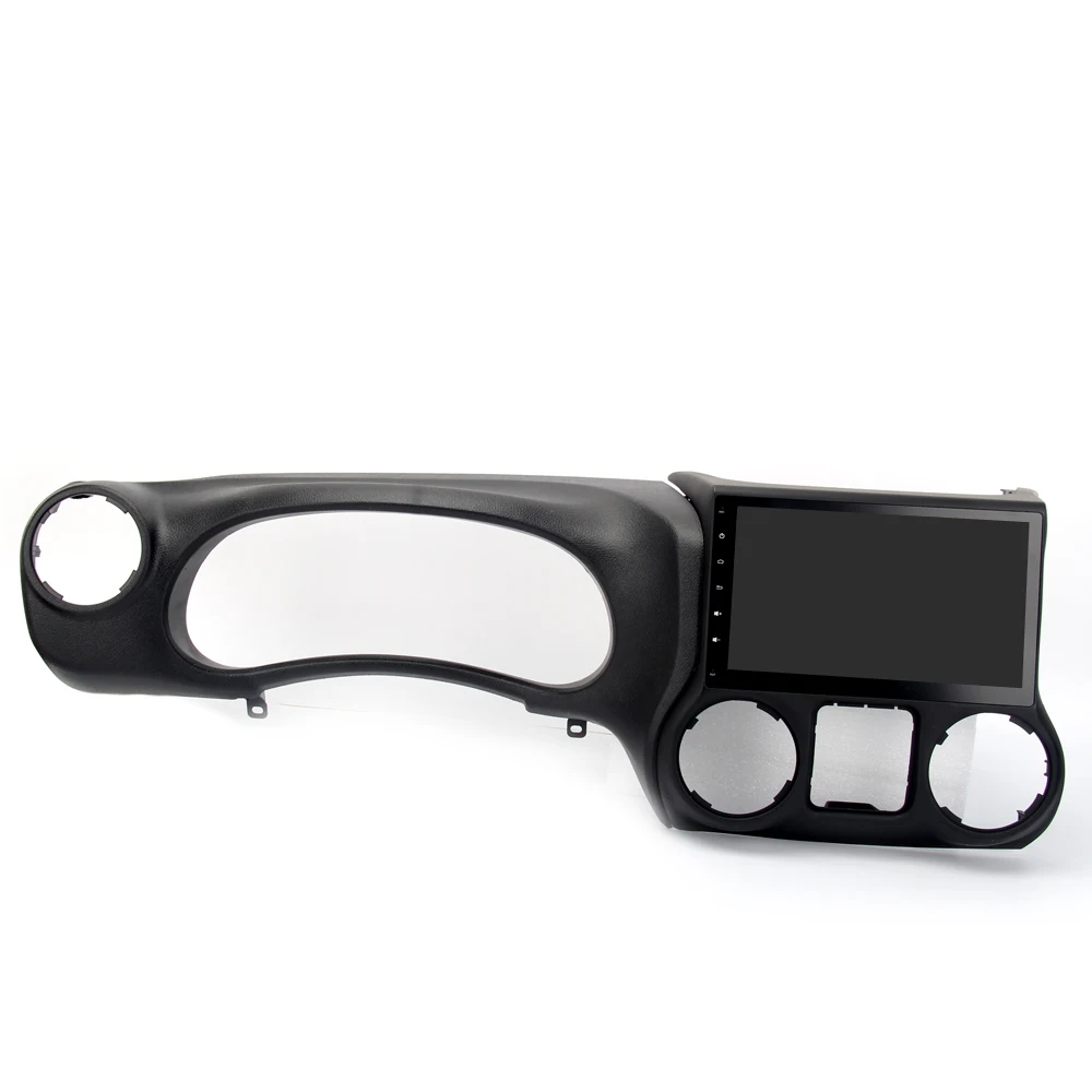 Discount 10.2" Android Auto 1 din DVD Radio Player for Jeep Wrangler 2011 2012 2013 2014 2015 2016 Car Stereo Multimedia GPS Navigator 6