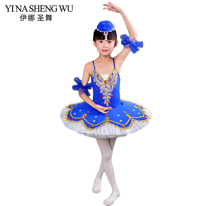

New Kid Professional Swan Lake Ballet Tutu Costume for Children Ballat Dance Kids Ballet Dress girl Dancewear tutu Costume