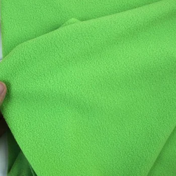 

Green Polar Fleece Fabric anti-pilling one-side Fleece Fabric Handmade Fabric Sold By The Yard Free shipping!!!
