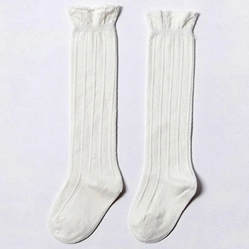 Летние носки для девочек; тонкие сетчатые носки; Детские хлопковые смешанные гольфы для девочек; Вязаные кружевные носки для девочек; Meias