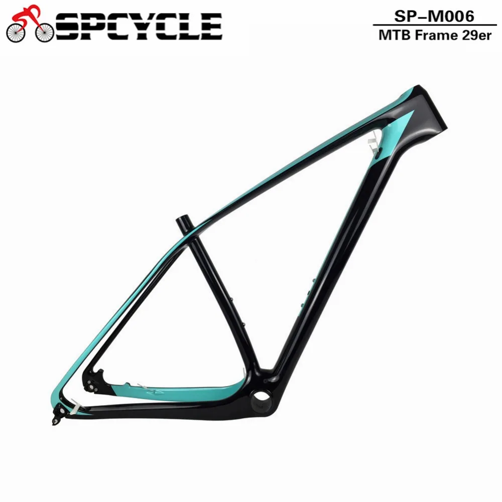 Spcycle 29er 27.5er Carbon MTB Frame 650B T1000 Full Carbon Mountain Bike Frame 142*12 Thru Axle or 135*9mm QR Bicycle Frameset